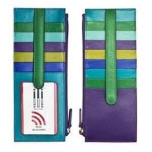 ILI RFID Leather Card Holder